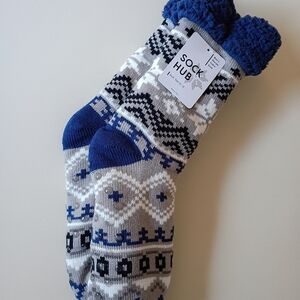 (NWT)Sock Hub Men's Sherpa Cabin Socks Size 10-13